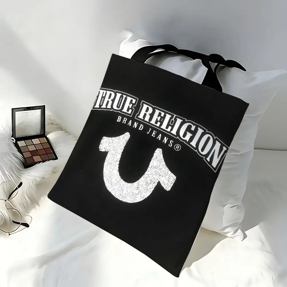 Trendige Denim Religion Aufbewahrungstaschen Canvas-Tragetasche - Festliche Große Handtasche für Picknick, Reisen und Einkaufen – Detail 22