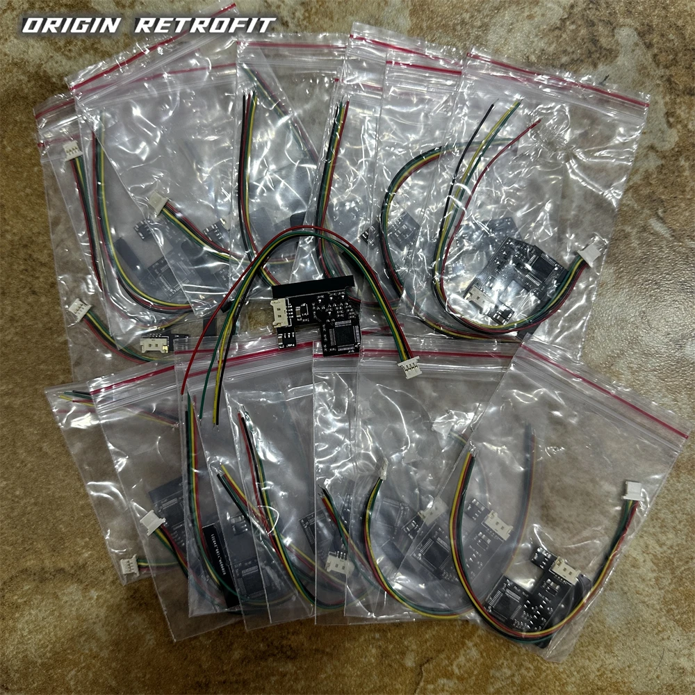 for VW PQ Car upgrade MQB Steering Wheel Emulator Decoder Simulator make control button and backlight works