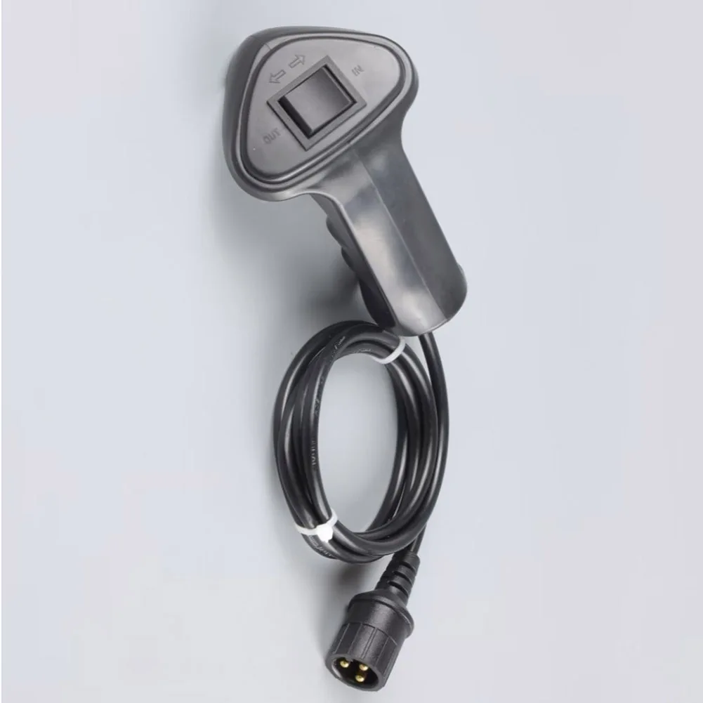 3-Pin Wired Electric Winch Remote Control Handle For Off-road Vehicles 12V-48V Remote Control Wired Winch Control