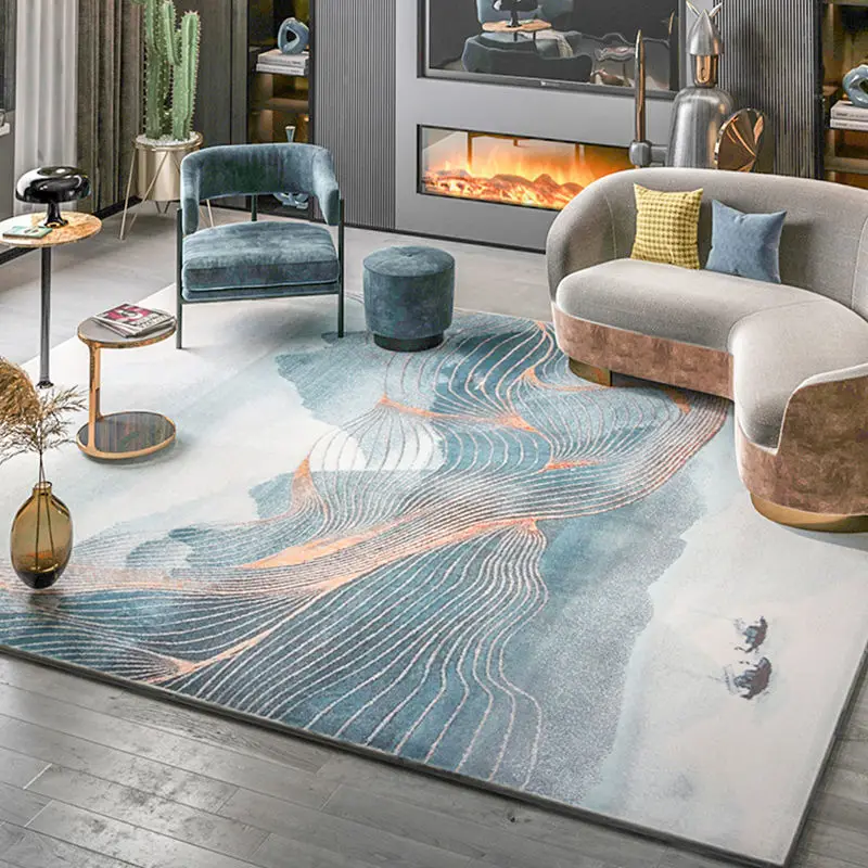 Luxury Modern Plush Carpet for Living Room American Table Bedroom Decor Non-slip Floor Mat Soft Large Area Rugs Big Size 300x400