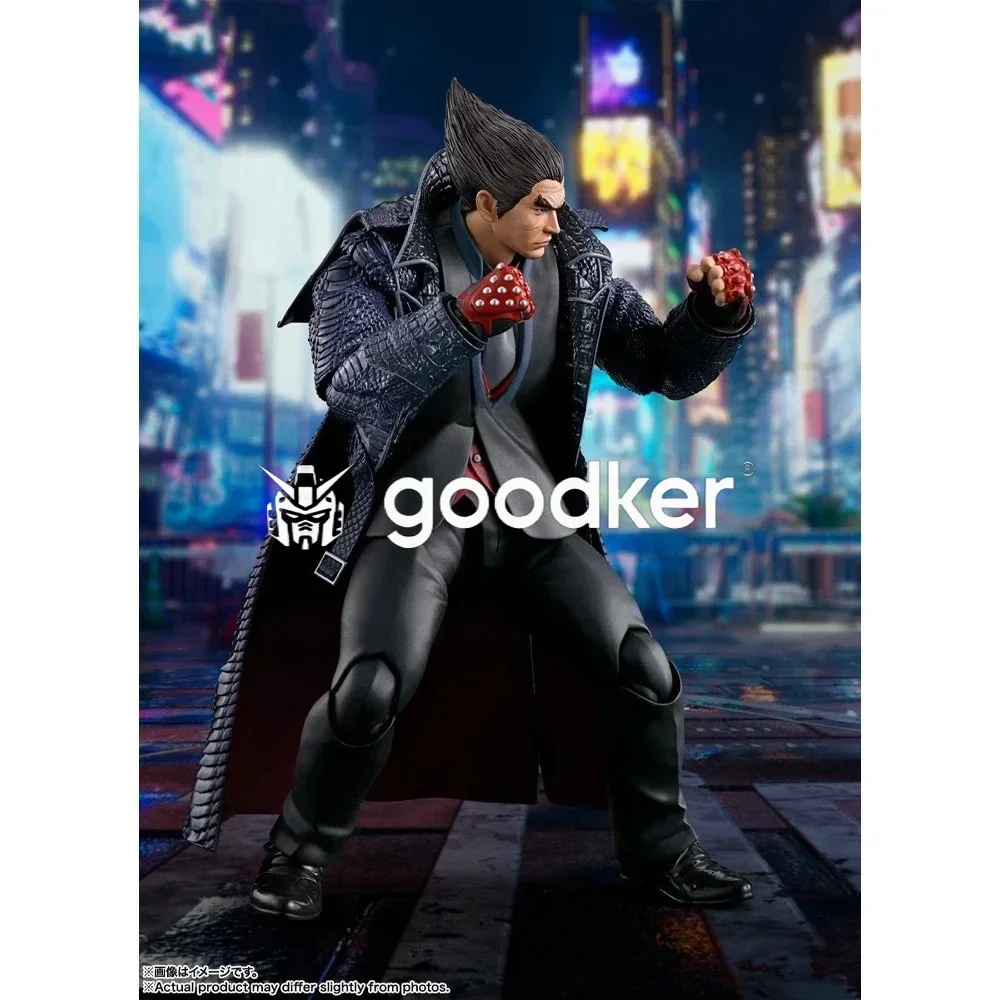 

В наличии оригинальная фигурка BANDAI SHFiguarts аниме Tekken 8, Kazuya Mishima Jin Kazama, модель игрушки в штучной упаковке, экшн-фигурка, игрушка