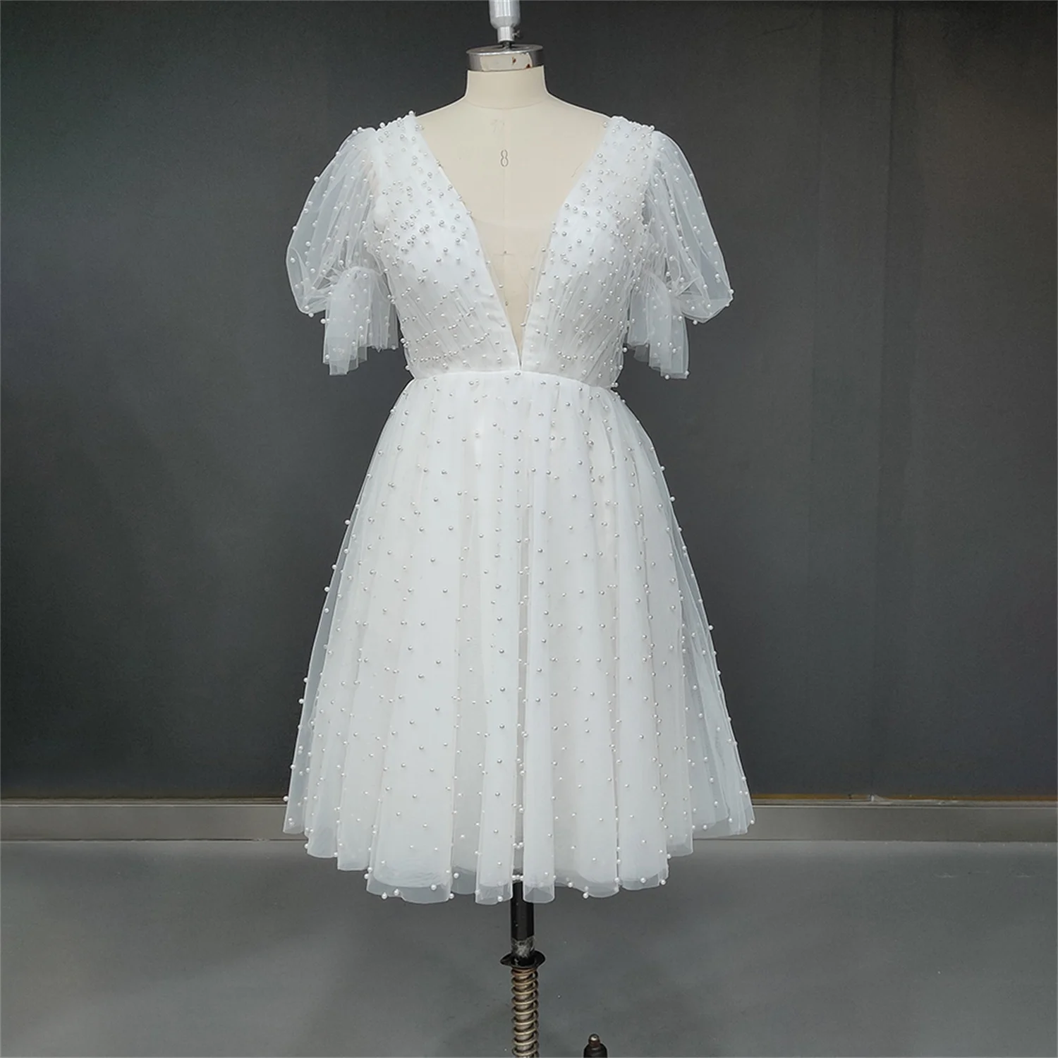 Lace Bridal Dress 2023 Wedding Dresses for Woman V-neck Small Money Bepeithy Official Store Simple and Elegant Wedding Dress