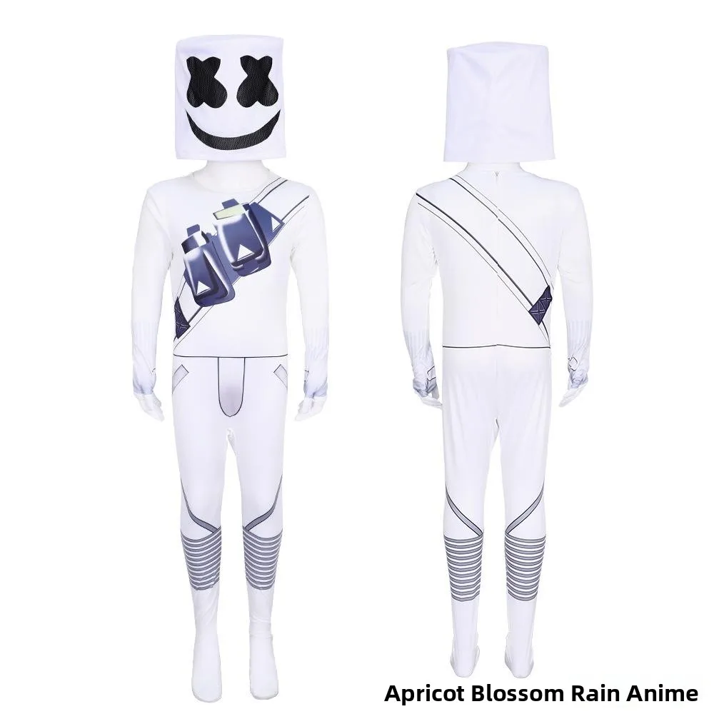 Halloween 5Marmello DJ Cotton Candy Kostüm Set Role-Plang Stage Performance Sweatshirt Outfit Damen Ethnic Faion