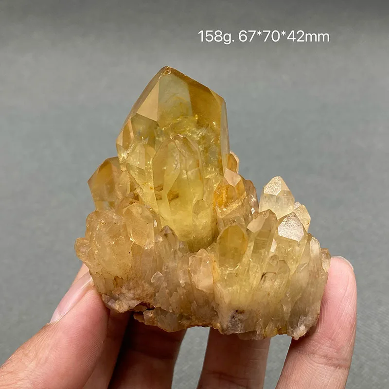 

100% natural yellow crystal rough ore crystal specimen origin Congo