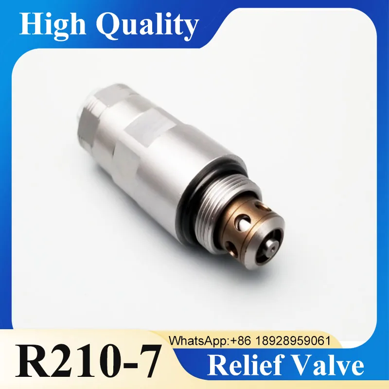 R210-7/3/5 R210-3 R210-5 R220-5 Excavator Main Relief Valve XJBN-00163 XJBN-00162 For Hyundai Excavator Parts