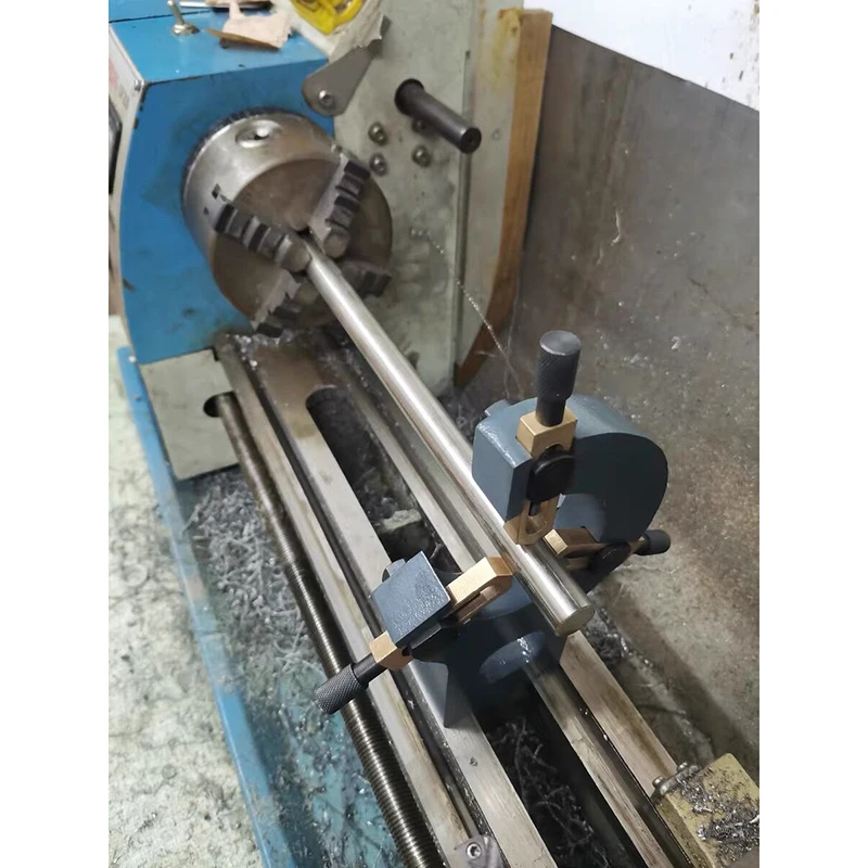 Accessories Tool WM180V WM210V Mini Lathe Center Frame Tool Holder Household Stable Woodworking Metal Lathe Bracket