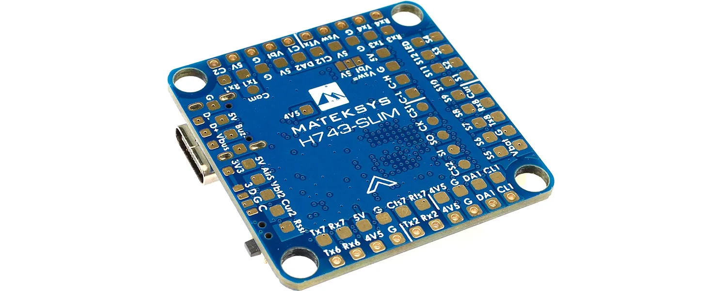 MATEK H743-SLIM V3 FPV Crossing Machine Flight Control Built-In with No Current Sensor Suitable Electronic Components