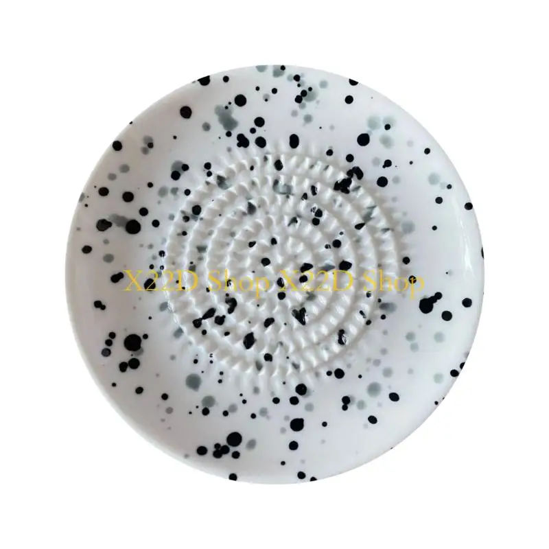 X22D Hand Operated Ceramic Grinding Plate For Small Kitchens And Cooking Garlic Grater Bowl for Fruits Vegetables