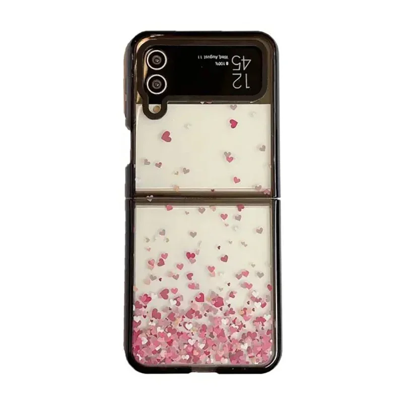 Fashion Phone Case for Samsung Galaxy Z Flip 6 5 4 3 Back Cover for ZFlip 6 Protective Hard Case Shell