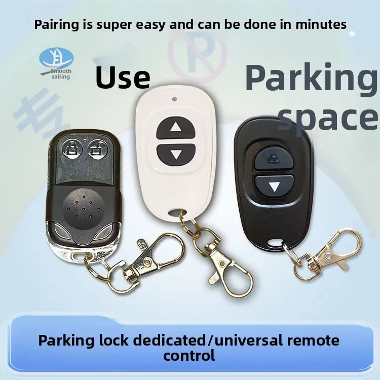 DurableApplicable To Smart Parking Lock Remote Universal Ground Lock Accessories Frequency 433MHZ Low Power Consumption Long Dis