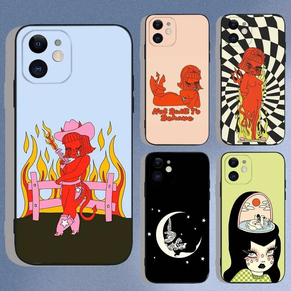 

T-TwiceS Misamo Identity Phone Case For iPhone 16e,16,15,14,13,12,11,XS,XR,X,8,7,Pro,Max,Plus,Mini Silicone Black Funda Shell
