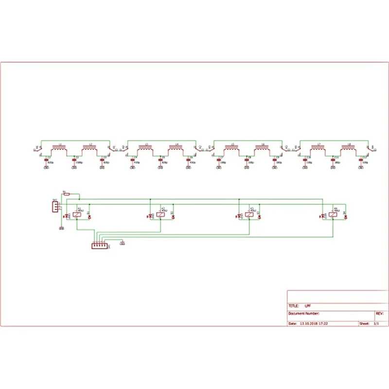 【HASD】2X XF-LPF- Filtro 12V 100W Unità LPF passa basso 3,5 Mhz-30 Mhz Kit fai da te
