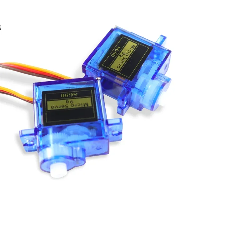 Nuevo 1/3/8 Uds SG90 9G Micro servomotor 90-180/360 grados para Micro engranaje de ala fija RC Robot helicóptero avión mini coche