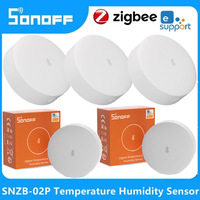 SONOFF SNZB-02P Zigbee Temperature Humidity Sensor Smart Home eWelink APP Real-time Monitor Thermometer For Alexa Google Home