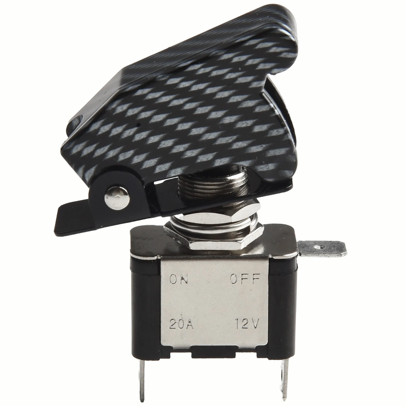 

3PCS Illuminated Rocker Switch Set SPST On/Off Toggle Design at 12V 20A for Safe Operation in Automotive Environments