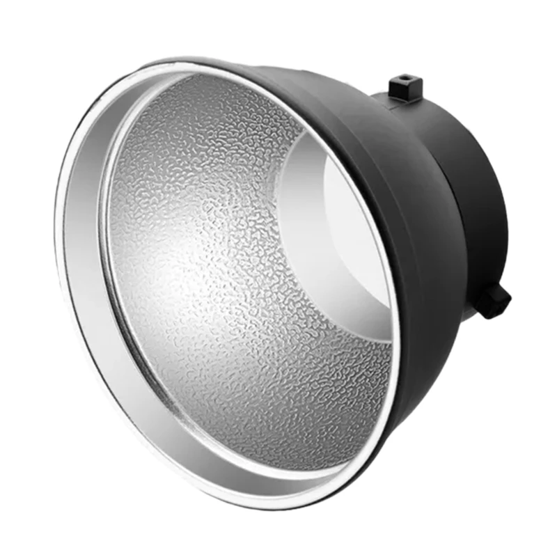 7” Standard Reflector Diffuser Lamp Shade Dish 55° Light Angle for Bowen Mount Studio Strobe Flash Light Speedlites