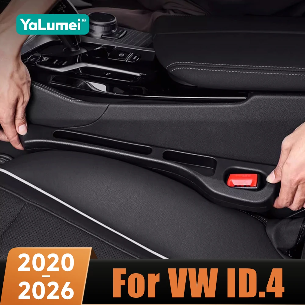 العالمي مقعد السيارة الفجوة حشو مانعة للتسرب قطاع تخزين الملحقات ل Volkswagen VW ID.4 2020 2021 2022 2023 2024 2025 2026 #1