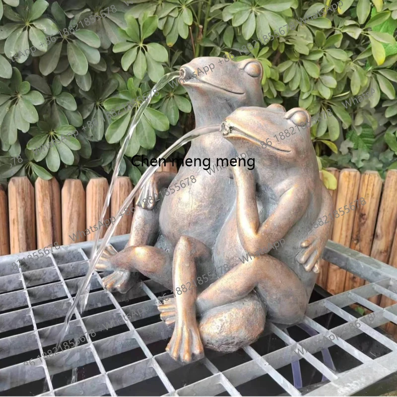 Spitter cute animal modern flowing water ornament garden park outdoor courtyard indoor
