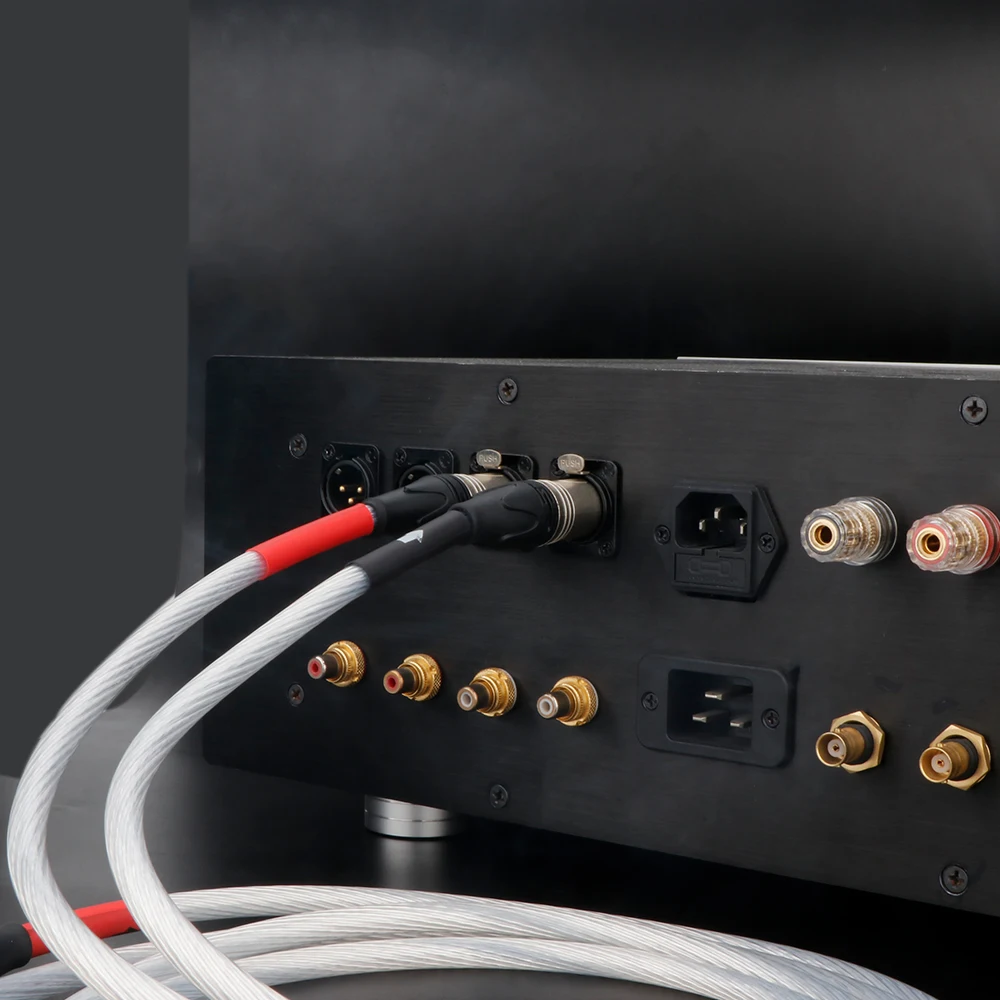 HiFi 5N OCC XLR كابل NEUTRIK XLR كابل التوازن لمكبر الصوت مشغل أقراص مضغوطة ذكر إلى أنثى Xlr كابل الصوت