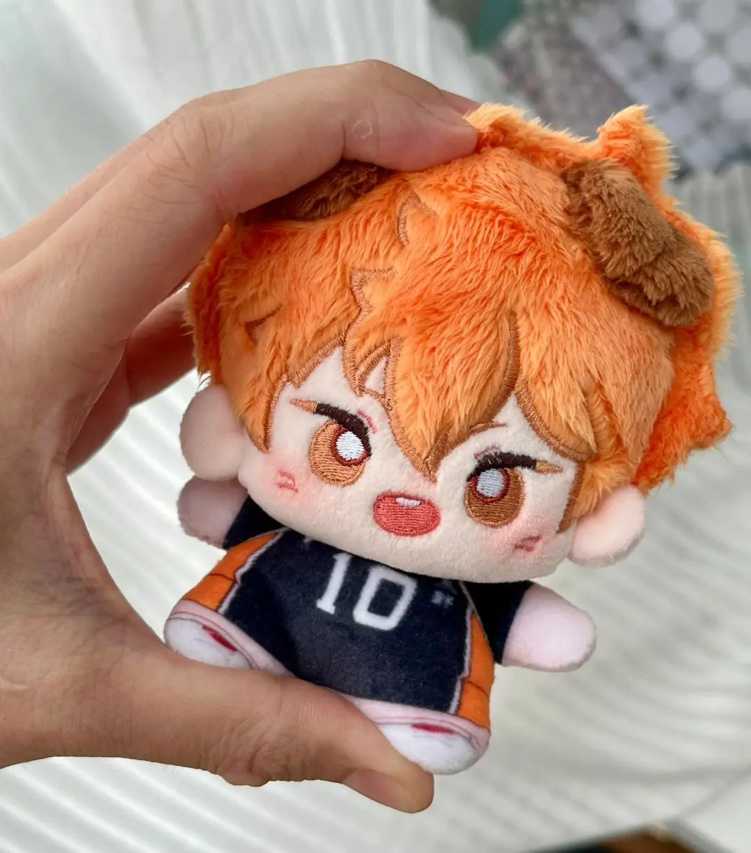 ¡¡Animé Haikyu de peluche de 10 cm!! Tsukishima Kei Hinata Shoyo Kageyama Tobio Yamaguchi Tadashi muñeco de peluche de juguete de algodón suave regalo para niños