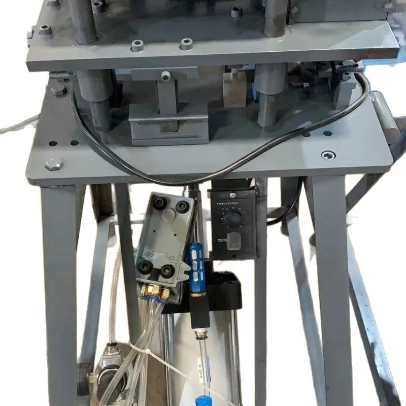 

New aluminum alloy punching, minimalist glass swing door round head hinge opening machine