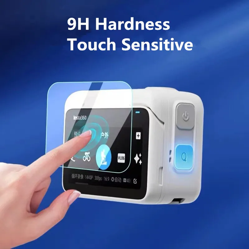 2 قطعة HD الزجاج المقسى فيلم واقية ل Insta360 الذهاب 3 حامي الشاشة ل Insta 360 GO3 كاميرا الملحقات