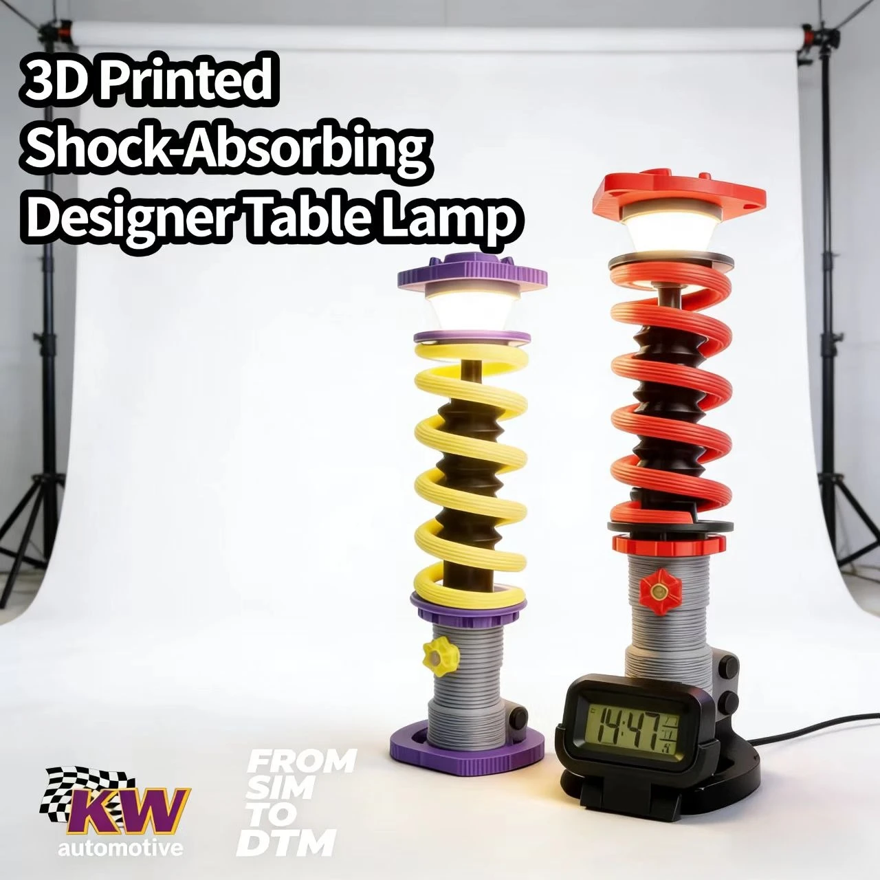 

Новая модель 2026 года: многофункциональная перезаряжаемая настольная лампа/светильник для создания атмосферы/декор для комнаты с 3D-печатью и амортизирующим дизайном (DIY)