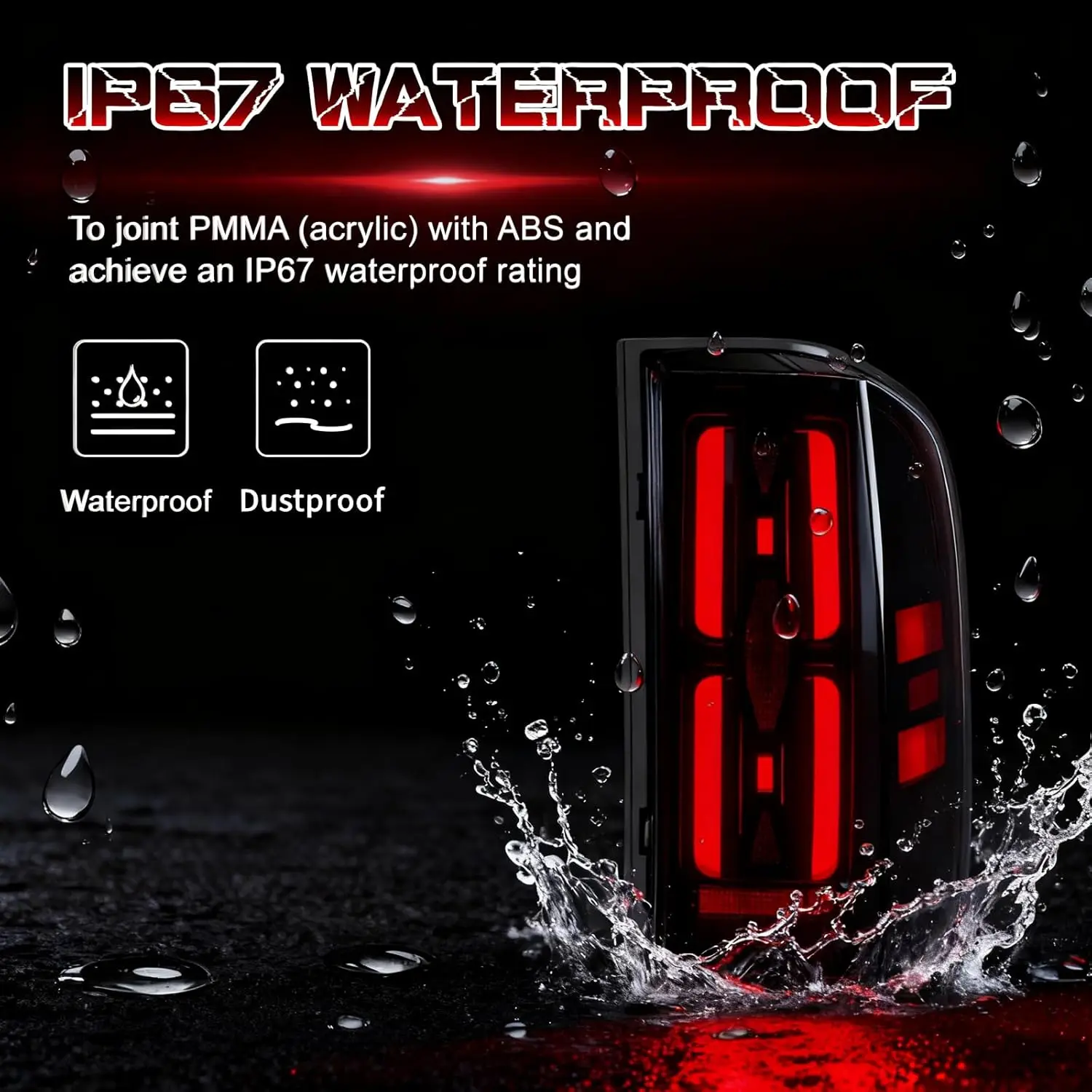 أضواء خلفية LED متتابعة لسيارة تشيفي سيلفرادو 1500 2500HD 3500HD 2007-2013 بدء تشغيل الرسوم المتحركة الديناميكية بدوره إشارة الفرامل عكس