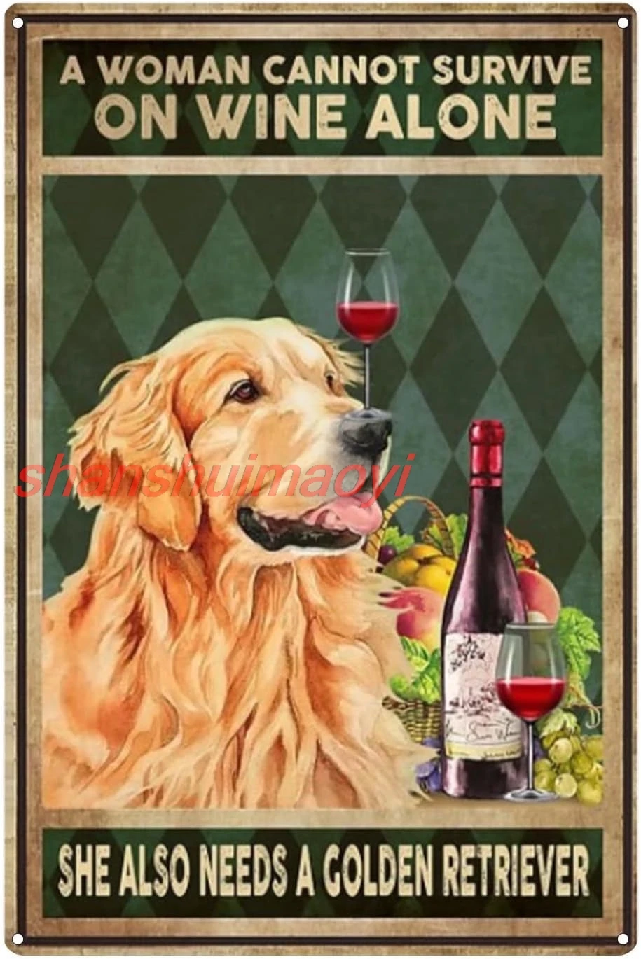 Child Intellectual Jigsaw Golden Retriever, She Also Needs A Golden Retriever Jigsaw Wooden Puzzles 1000 Pieces Educational SGH