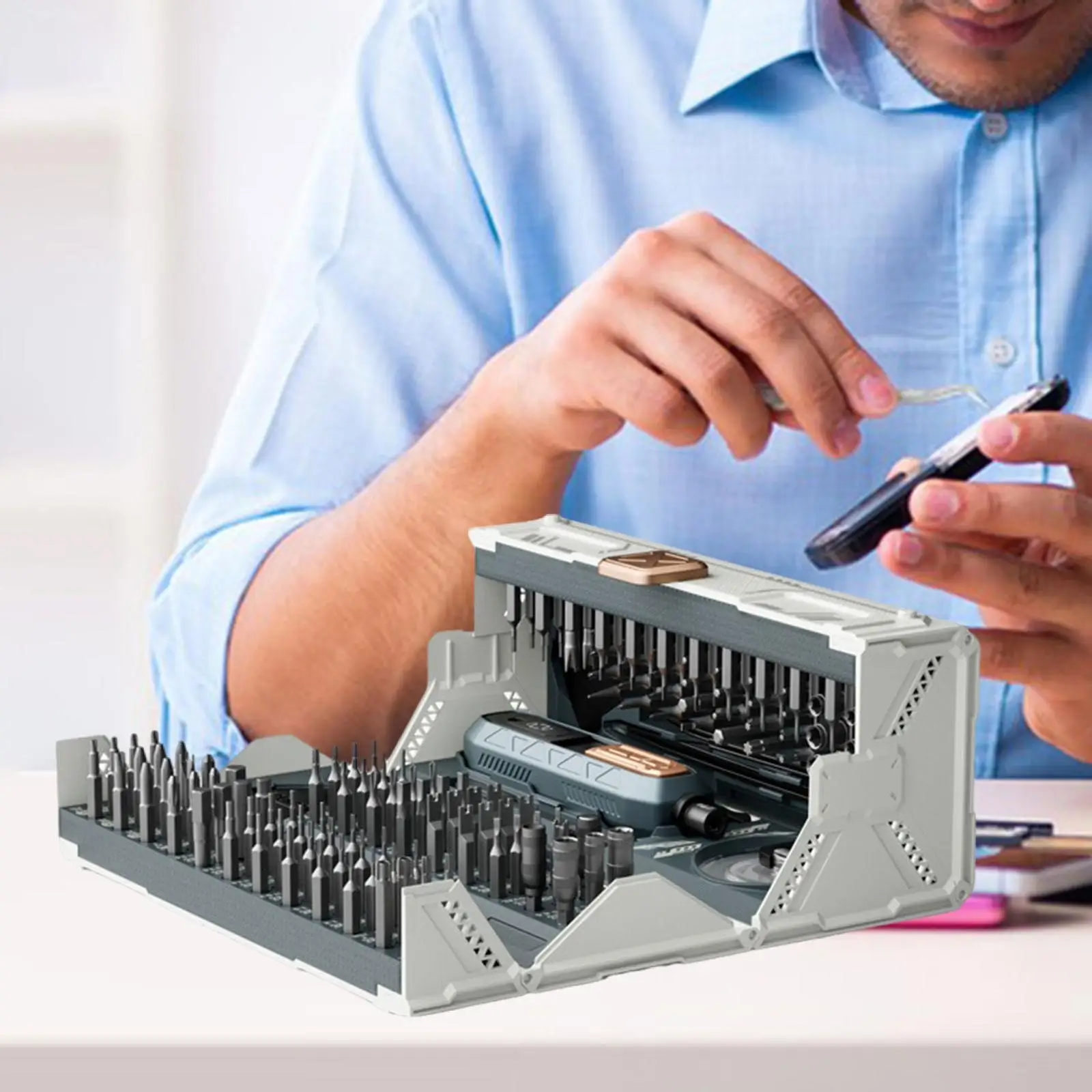 180 in 1 Small Screwdriver Set Practical Easy to Use Computer Screwdriver Kit Repair Tool Kit for Most Laptop Phone Game Player