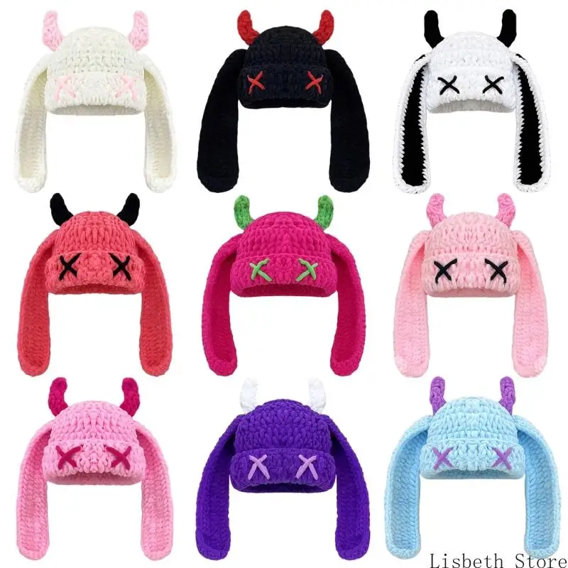 bone-malha-pelucia-124a-com-chifre-do-diabo-pulover-quente-inverno-chapeu-para-atividades-ao-ar-livre