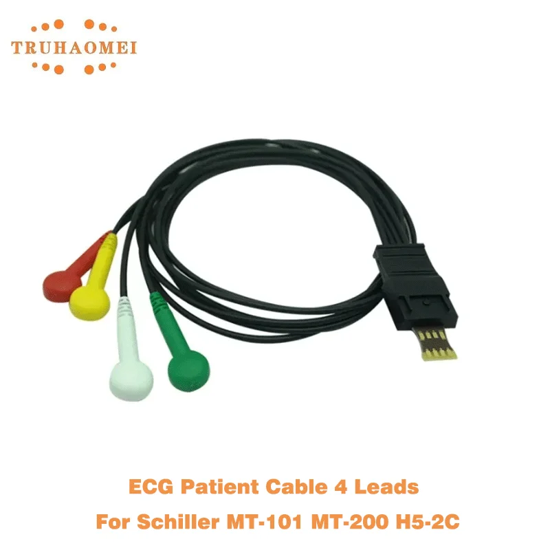 ecg-patient-cable-4-leads-or-6-leads-for-schiller-mt-101-mt-200-h5-2c-24-hours-holter-dynamic-box-leadwires-snap-40