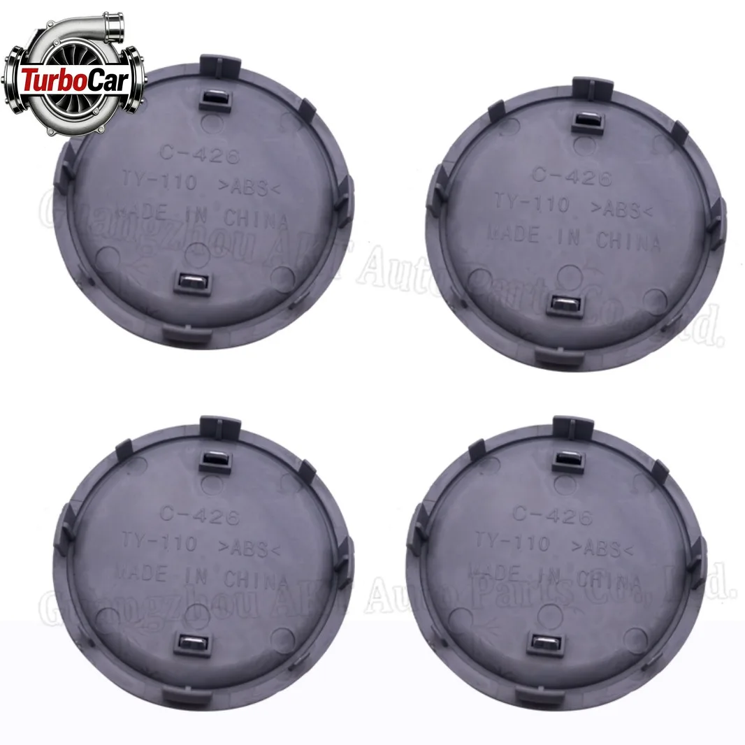 

4Pcs 77mm Wheel Center Caps For Toyota Solara Matrix Chrome Emblem 74mm Inner Diameter Car Hub Cover