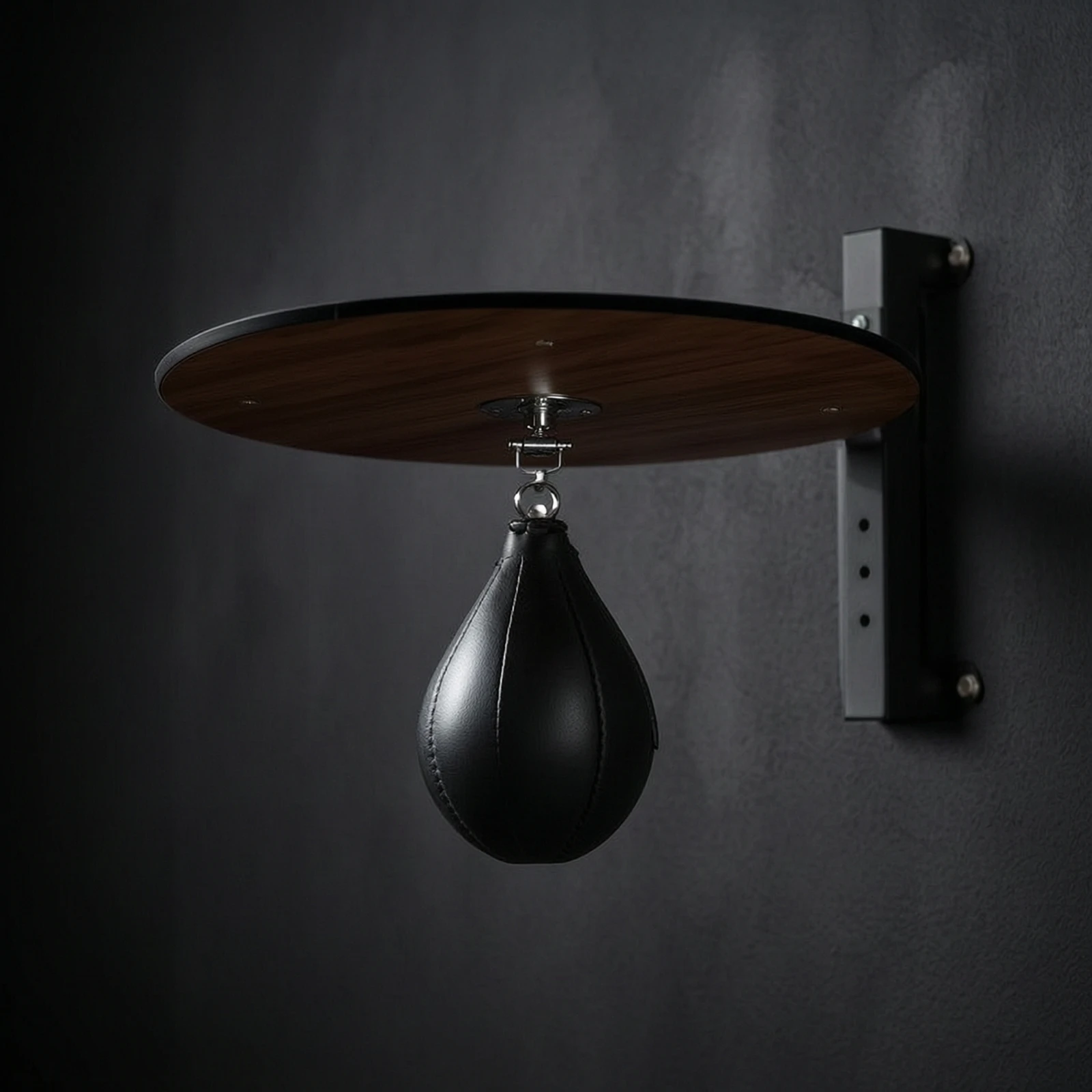 boxing-punching-ball-instructor-stable-speed-bag-with-platform-responsive-compact-for-boxers-home-gym