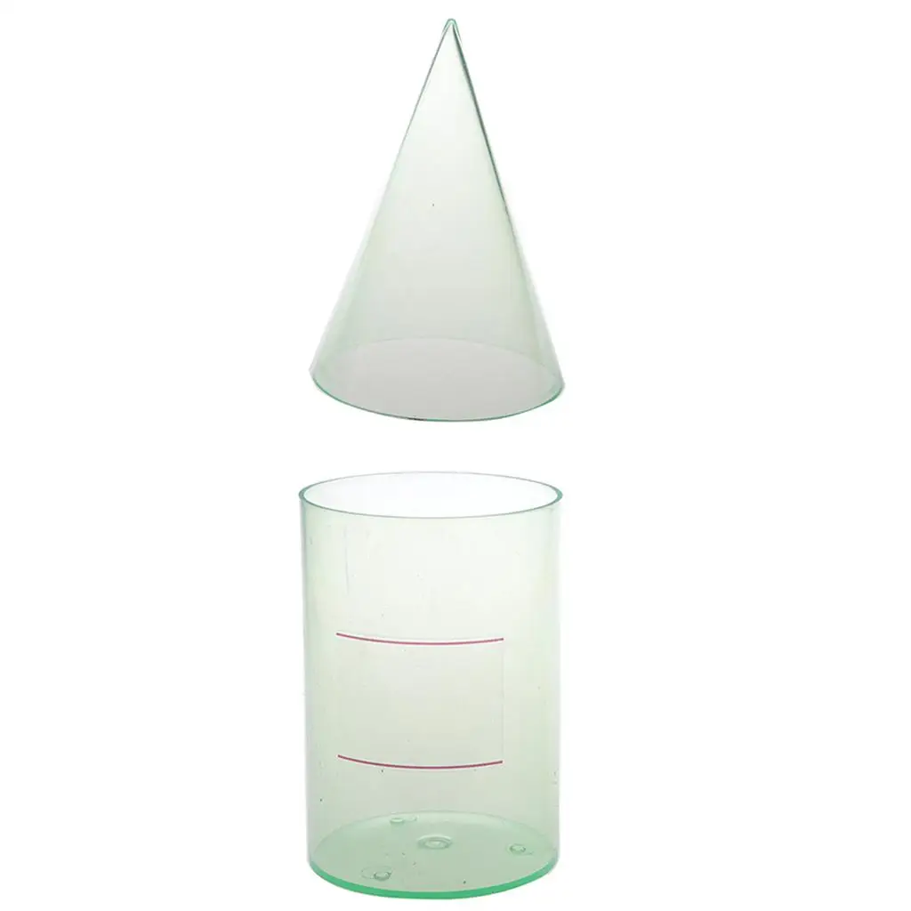 Cylinder Cone Volume Demonstration Kit for Mathematic Teaching Aid -