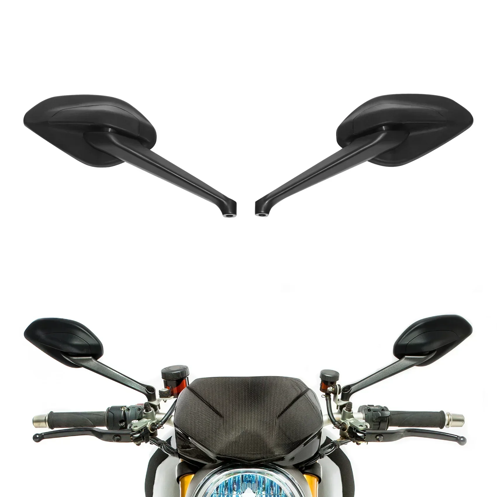 For Ducati Diavel 14 Monster 821 1200 1200S accesorios moto Mirrors