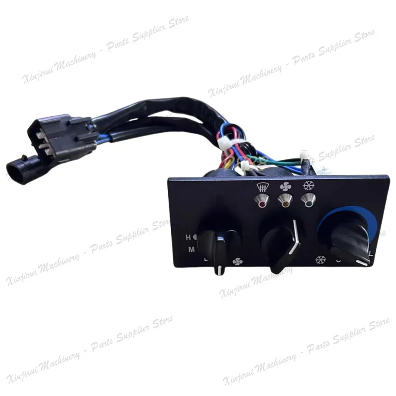 LiuGong CLG856 855N ZL50CN loader KT7-50G-200 conditioning control panel 46C2755; conditioning control switch