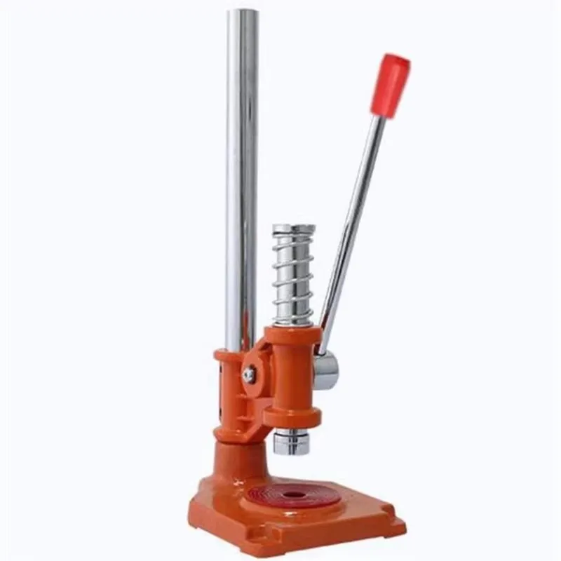 آلة تغطية زجاجات البيرة اليدوية غطاء التاج زجاجة الصودا آلة قفل كابر الزجاجية