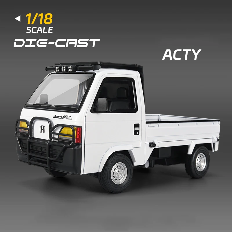 1:18 Honda ACTY 4WD Attack Pickup Truck Alloy Metal Diecast Model