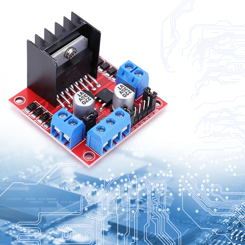 Placa de Desarrollo de Motor P - L298N Motor Driver reseña y precio