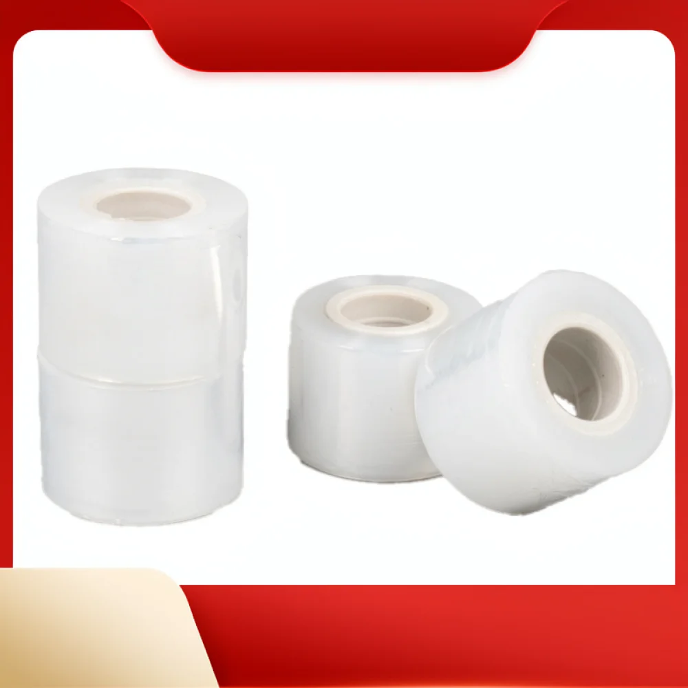 High Quality PE Stretch Film For Packing Moving Shipping Self Adhesive Protection Wrap Supplies Transparent Storage Film Roll