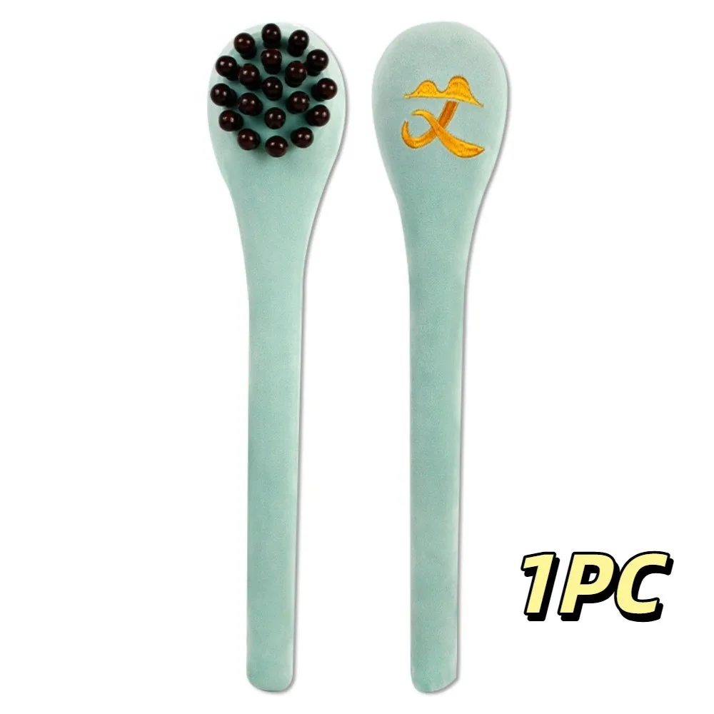 

Multifunctional Meridian Massage Stick Portable Design 48cm Length Massage Hammer Acupoint Tapping Handmade Mugwort