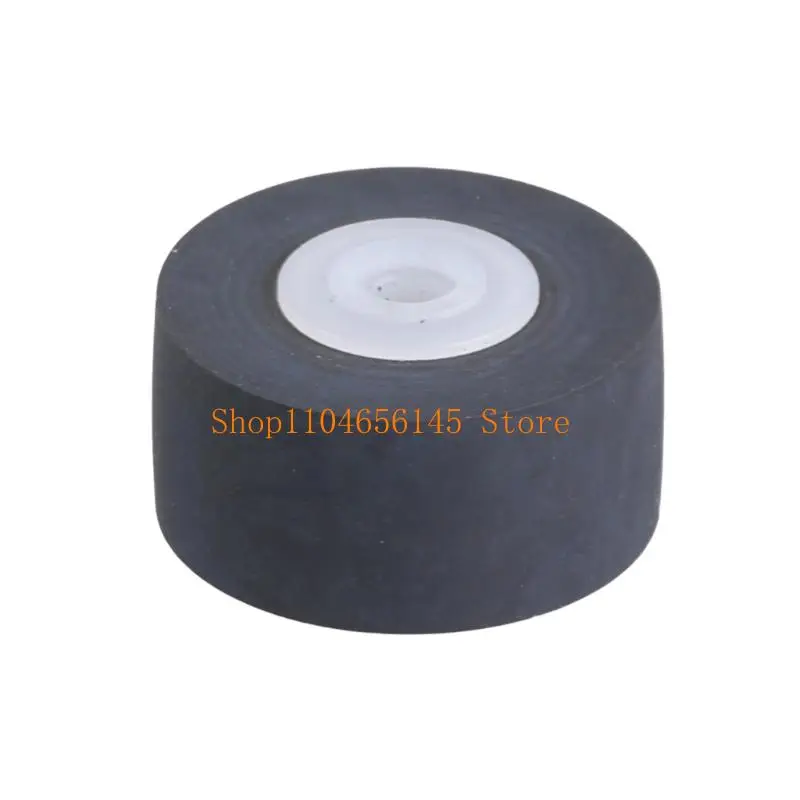 652F Cassette Tape Machine Pinch Roller Wheel Rubber Pressure Recorder Belt Pulley