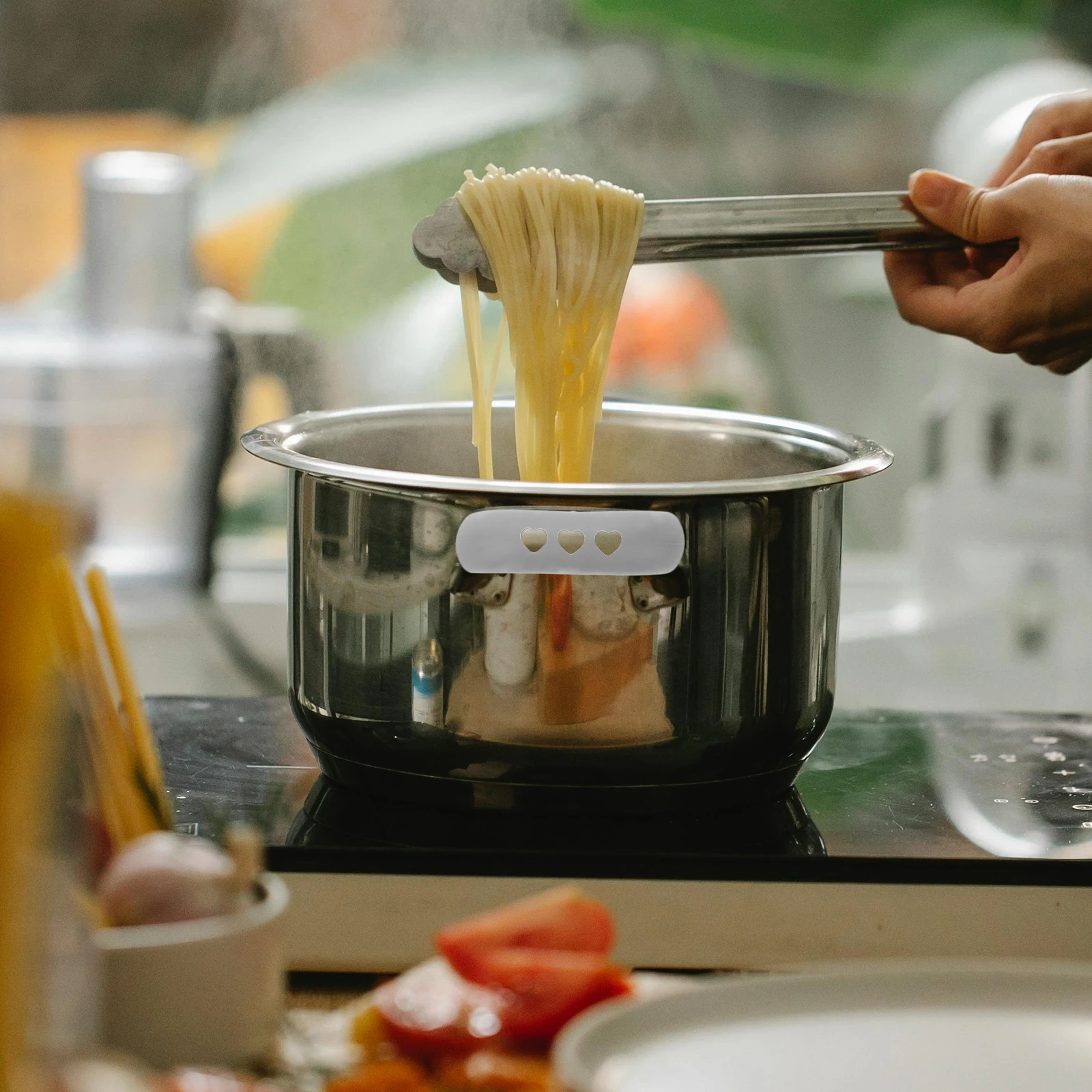 

10Pcs Pot Handle Holders Plastic Non-Slip Anti-Scalding Pot Grip Covers for Kitchen Cookware Pan Handle Sleeves Heat Resistant