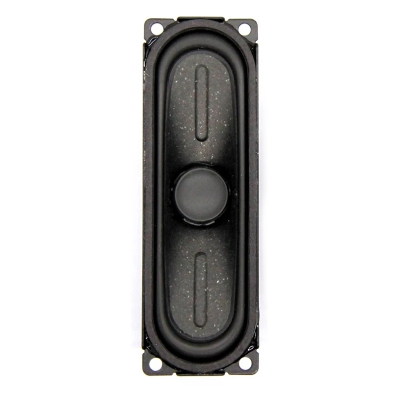 Ovaler Lautsprecher mit internem Magnet, 97 x 31 mm, 4 Ohm, 12 W, mit Metallgehäuse-Upgrades für verbesserte Haltbarkeit und – Detail 1