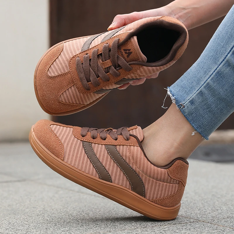 Große Größen Herren Hochwertige Casual Sneakers Unisex Breite Zehenpartie Barfußschuhe Leichte Dünne Sohle Pendel-, Geh- und Laufschuhe – Detail 10