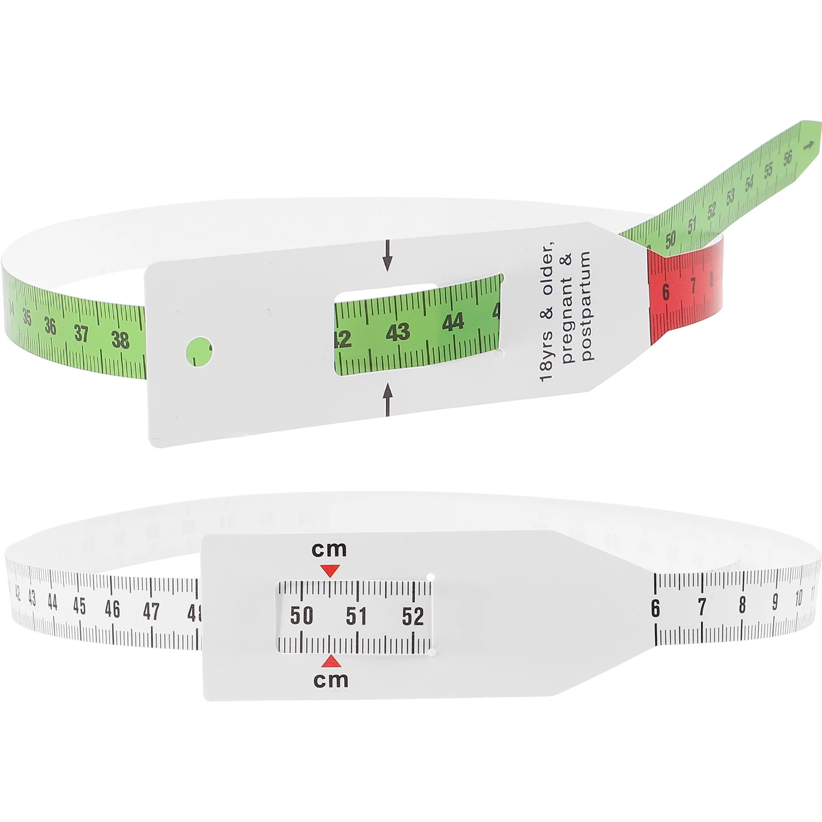 2 Pcs Tool Arm Circumference and Head Measuring Tape for Body Measurements Portable Measures Measurer Dad