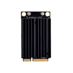 Dual-Band Concurrent 2.4+5GHz WiFi 7 (802.11be) MiniPCIe Wireless Module with Diplexer 2T2R MU-MIMO