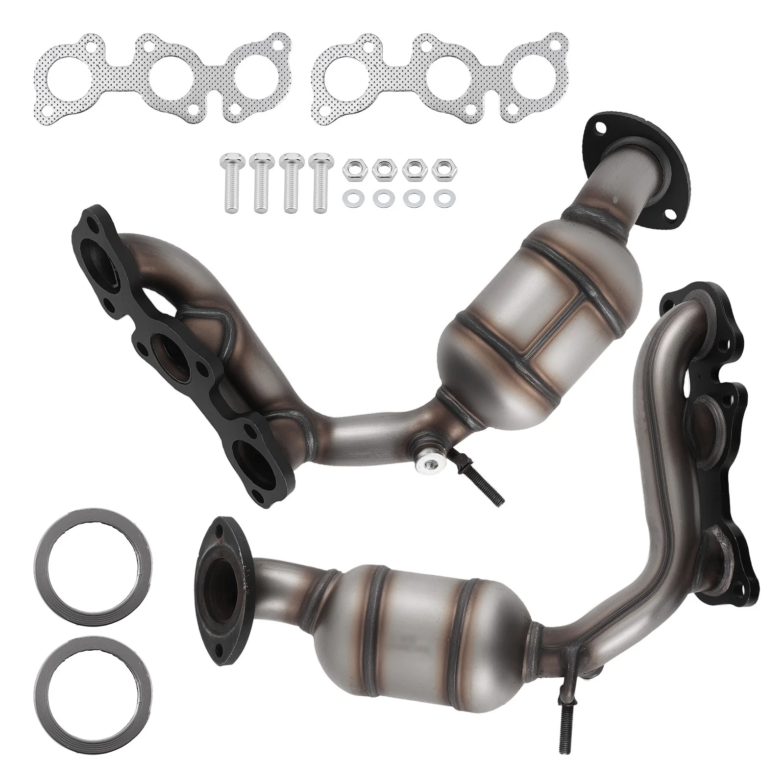 

Manifold Catalytic Converter For Toyota Sienna 2004-2006 3.3L FWD Front + Rear