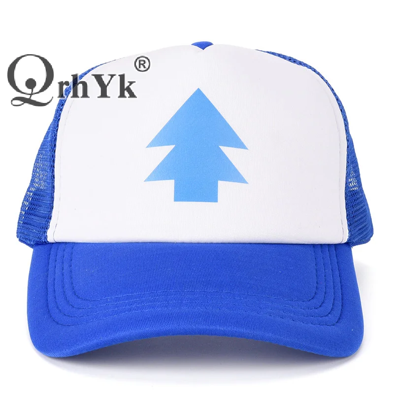 Women Men Trucker Baseball Cap Pine Tree Dipper Gravity Fall Mesh Hat Adjustable